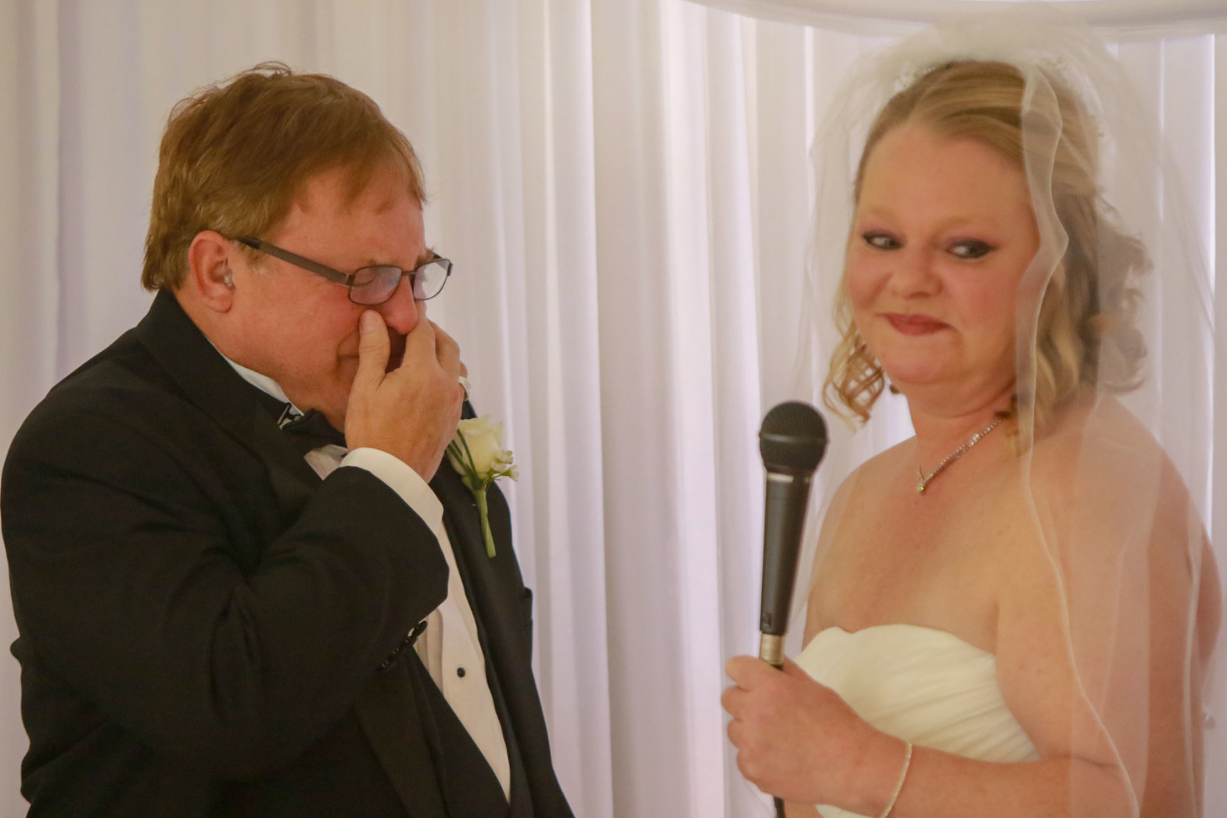 Valentine's Wedding at Albert's Diamond Jewelers